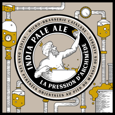 LA PRESSION D'ARCHIMEDE - BIERE ARTISANALE - L'IMAGIERE