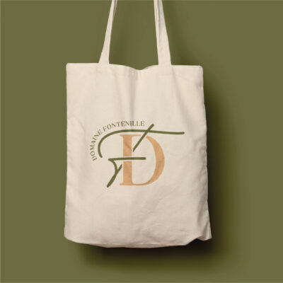 Logo - Domaine Fontenille - L'imagière_4 tote bag